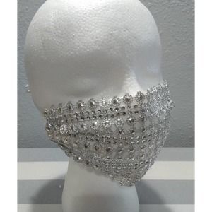 Wedding Bridal Party face mask Ladies sparkly mask